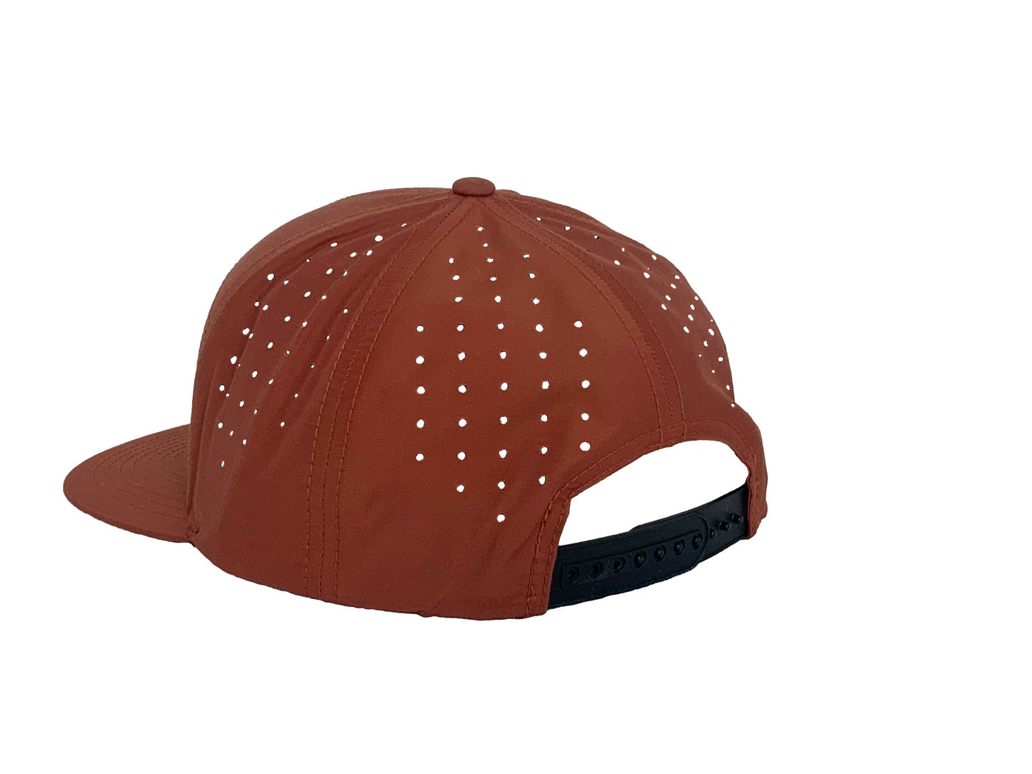 Copper 7 Panel laser perforated hat