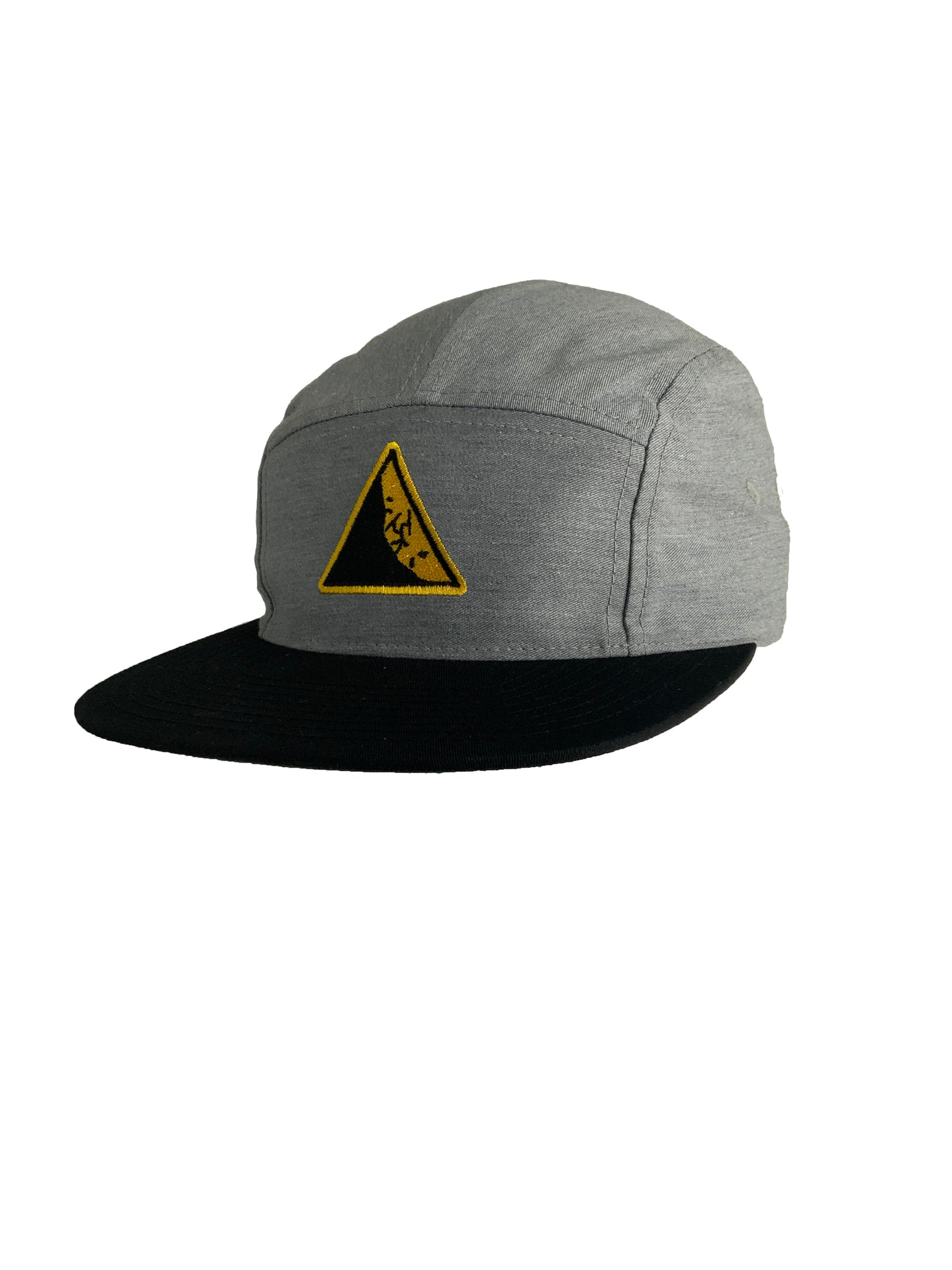 Grey and Black Five Panel