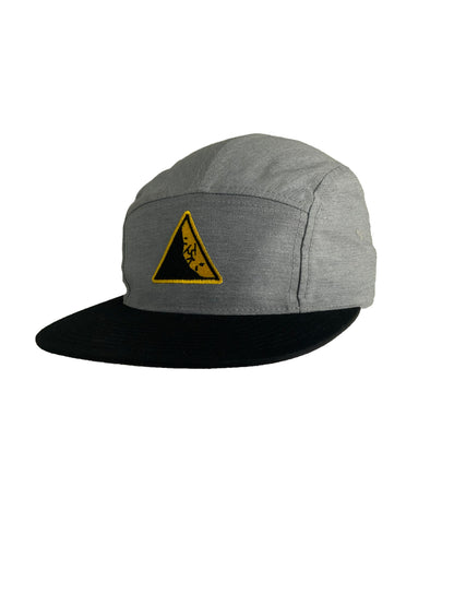 Grey and Black Five Panel