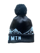 Load image into Gallery viewer, Black Mountain Pom Hat