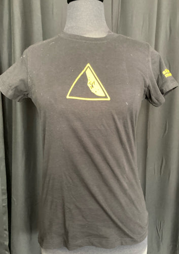 Women’s Caution Logo Tee